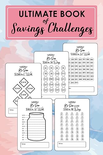 Unique Gifts For Women Over 50 Money Savings Challenge Book EASY And FUN Low Income Savings Tracker Journal For Black Women, Girl, Beginners, Kids