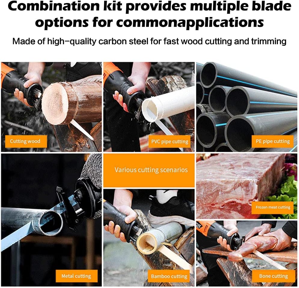 Jig Saw Blades 35Pcs Straight Cutting Woodworking Tool Accessories Jigsaw Blades T-Shank Jig Saw Metal Wood Assorted Ground Teeth