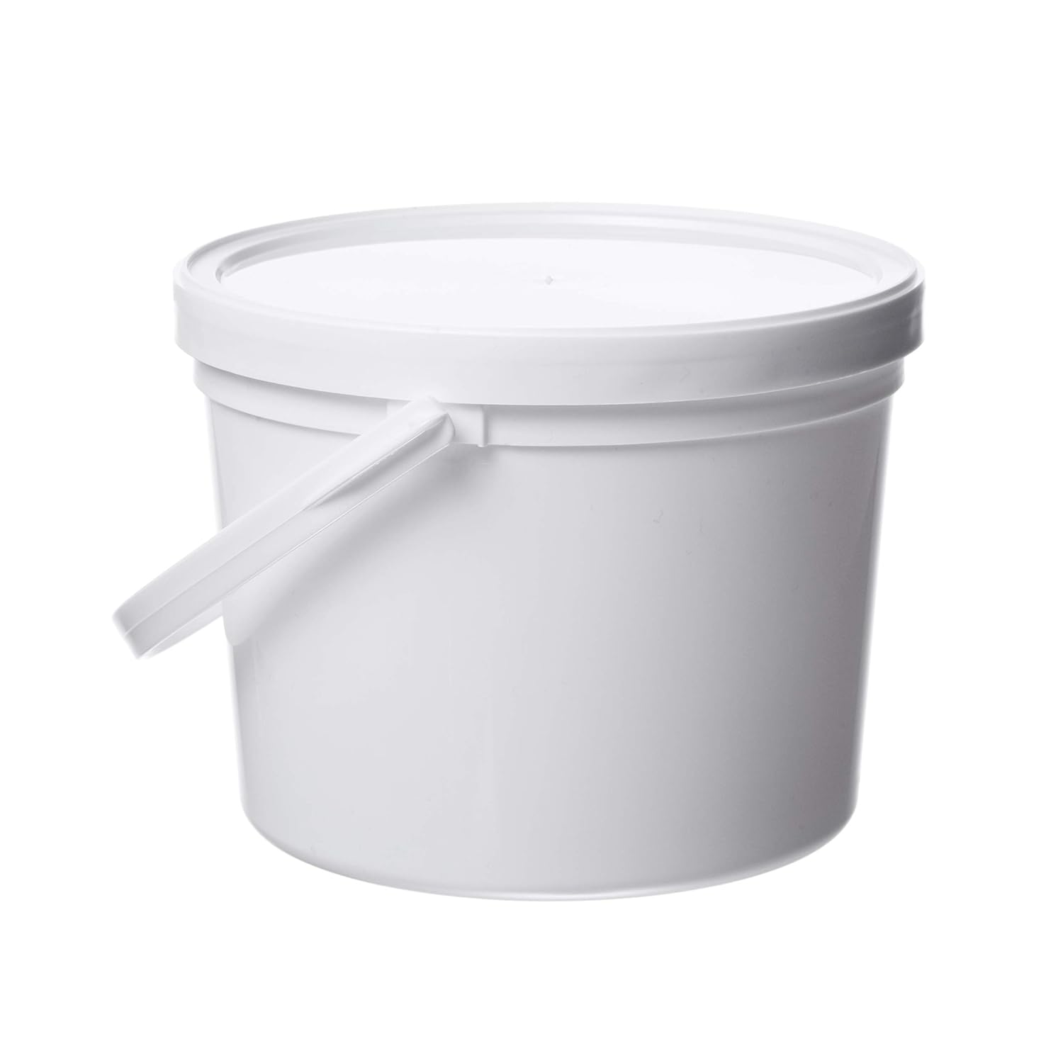 Consolidated Plastics Pail with Handle, Polypropylene, 1.5