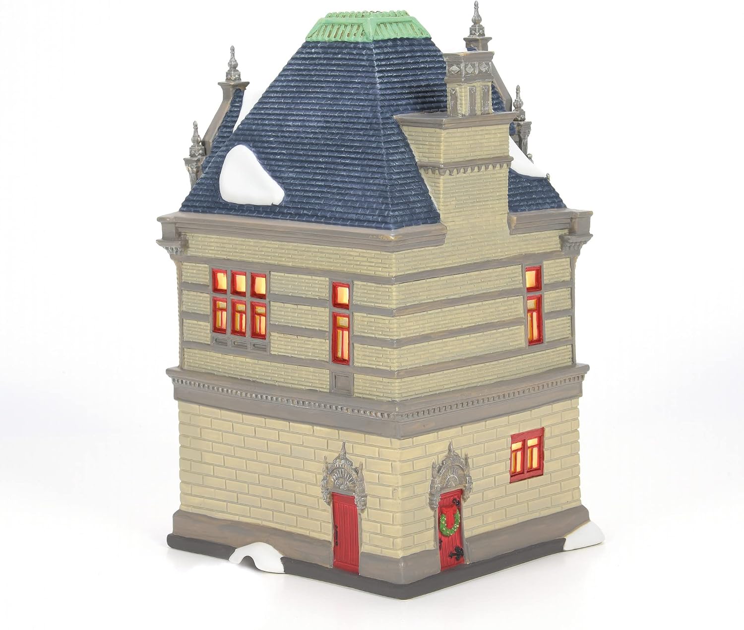Department 56 Christmas in The City Village Engine Company 31 Firehouse Lit Building, 8.9 Inch, Multicolor