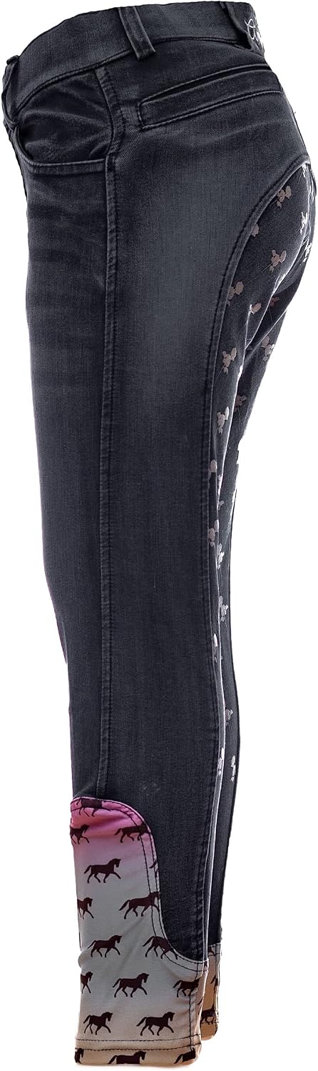 Anni Lyn Sportswear Kids Spirited F/S Denim Breeches