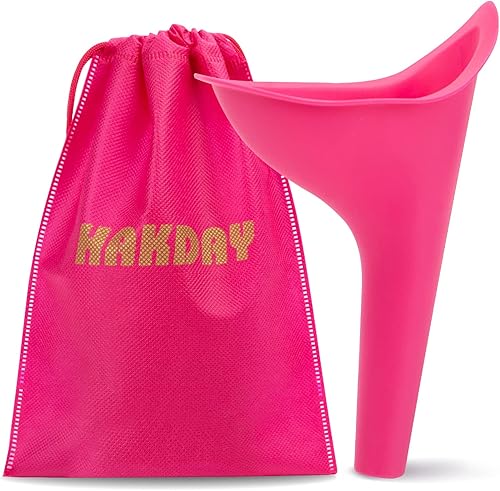 Urinario femenino para mujeres, dispositivo portátil para orinar 4 unidades, embudo para orinar para viajes, camping, senderismo y actividades al