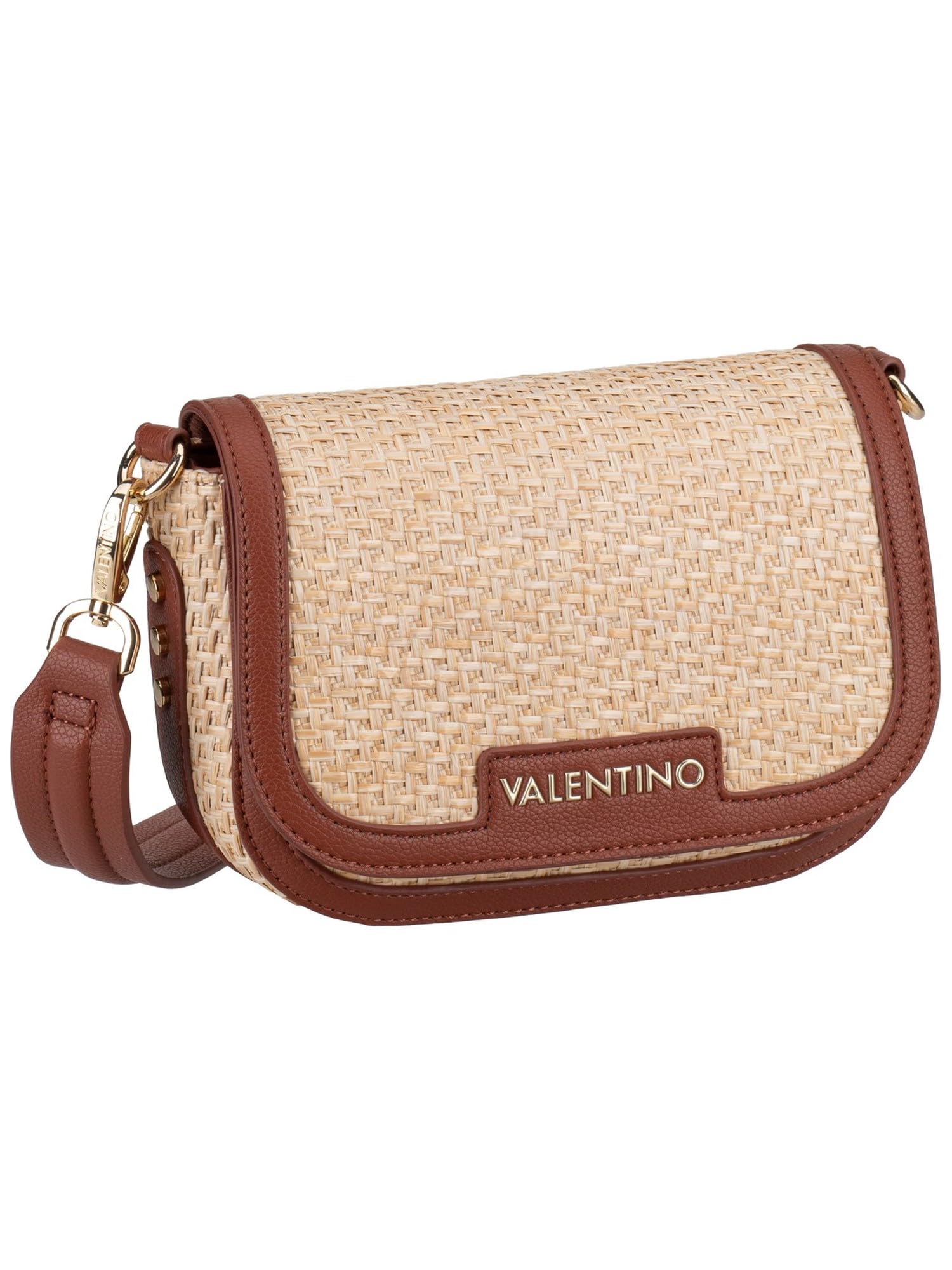 Valentino bolso de hombro bolso bandolera Demetra Flap Bag Naturale/Cuoio beige