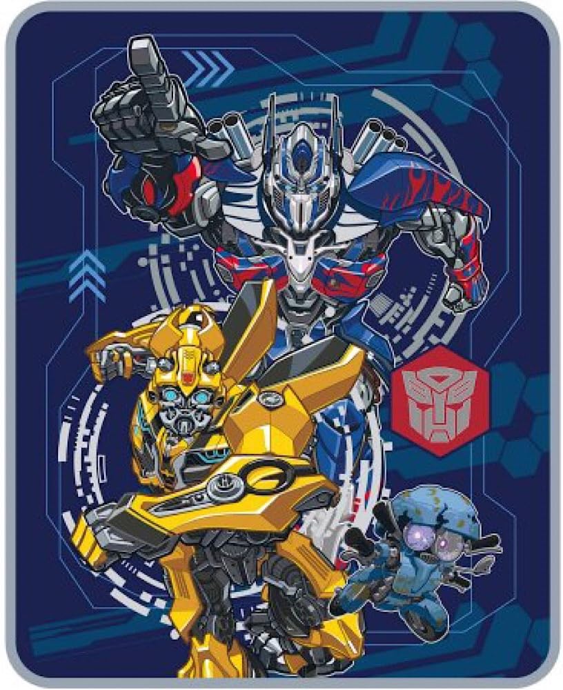 Transformers 5 Plush Throw Blanket - 40" x 50"