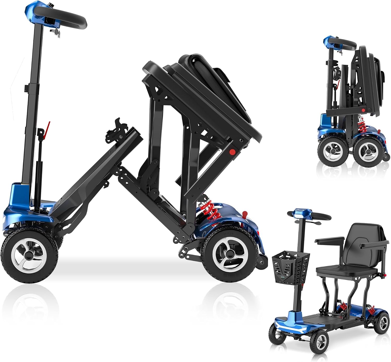 Snxyda 4-Wheel Folding Scooter
