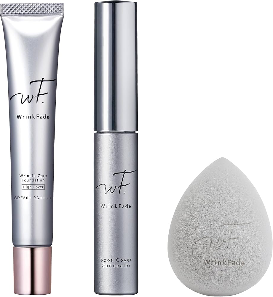 Amazon | [3点セット] WrinkFade リンクフェード 薬用ハイカバー