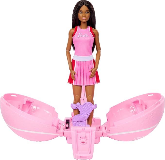 Muñeca Barbie Tenista con Accesorios y 8 Sorpresas miniatura 5