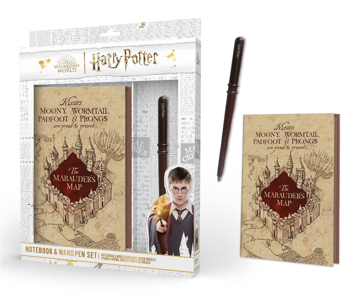 Pyramid International Harry Potter Premium Notebook and Wand Pen Set