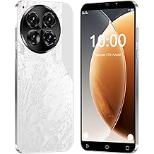 LilCost Cheap Mobile Phones, 16GB ROM,128GB Extension,5.0'' HD Display with 3000mAh Battery and Dual SIM, Dual Camera,Support WiFi/Bluetooth/Face Unlock Android Phone Camon30premier-White