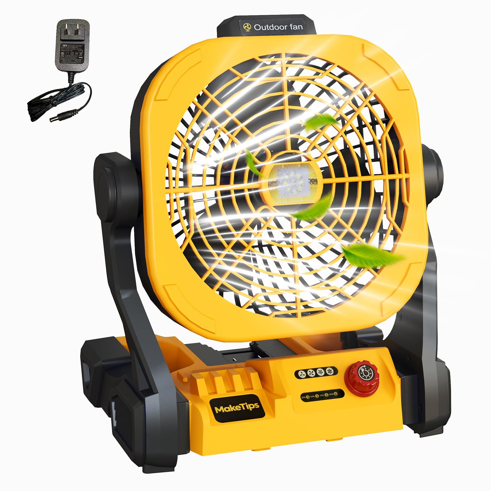 Photo 1 of MakeTips Portable Cordless Fan