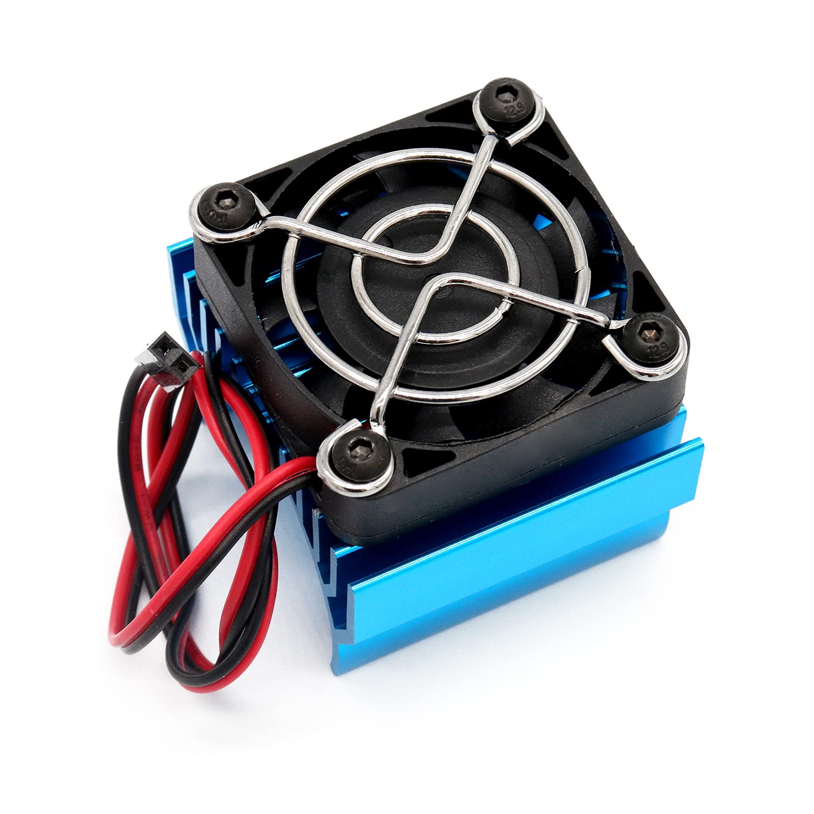 SURPASS HOBBY RC Ventola Del Motore Ventola Di Raffreddamento Dissipatore Di Calore In Metallo Per Auto RC 1/8 1/10 Scala 1/12 380 390 540 550 Motore Brushless 28/29/36mm - Foto 7