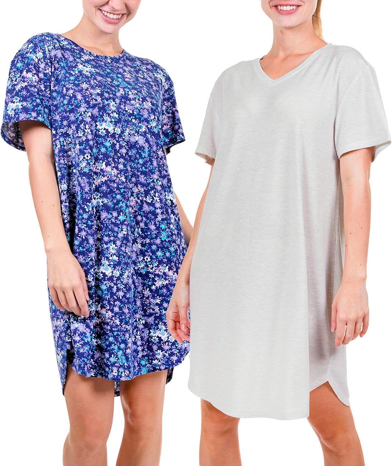 N Natori Women's Spring Essentials Sleepshirt Cb 34"