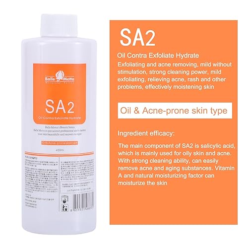 Miniatura 3 de bonnybeauty AS1 SA2 AO3 Salón de belleza profesional Dermoabrasión solución facial Cuidado de la piel Aqua Peeling Suero para máquina facial 13.5 fl