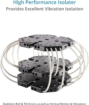 PROAIM Air-Wave Camera Vibration Isolator Arm for 3-Axis Gimbals | Supports 515kg payload with micro-adjustable springs, dampers, and 3850mm speed rail compatibility