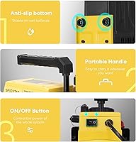 Vista 8 de VIVOHOME Báscula electrónica de carga refrigerante digital de alta precisión con estuche y bomba de vacío de aire HVAC de una sola etapa de 110V 1/4