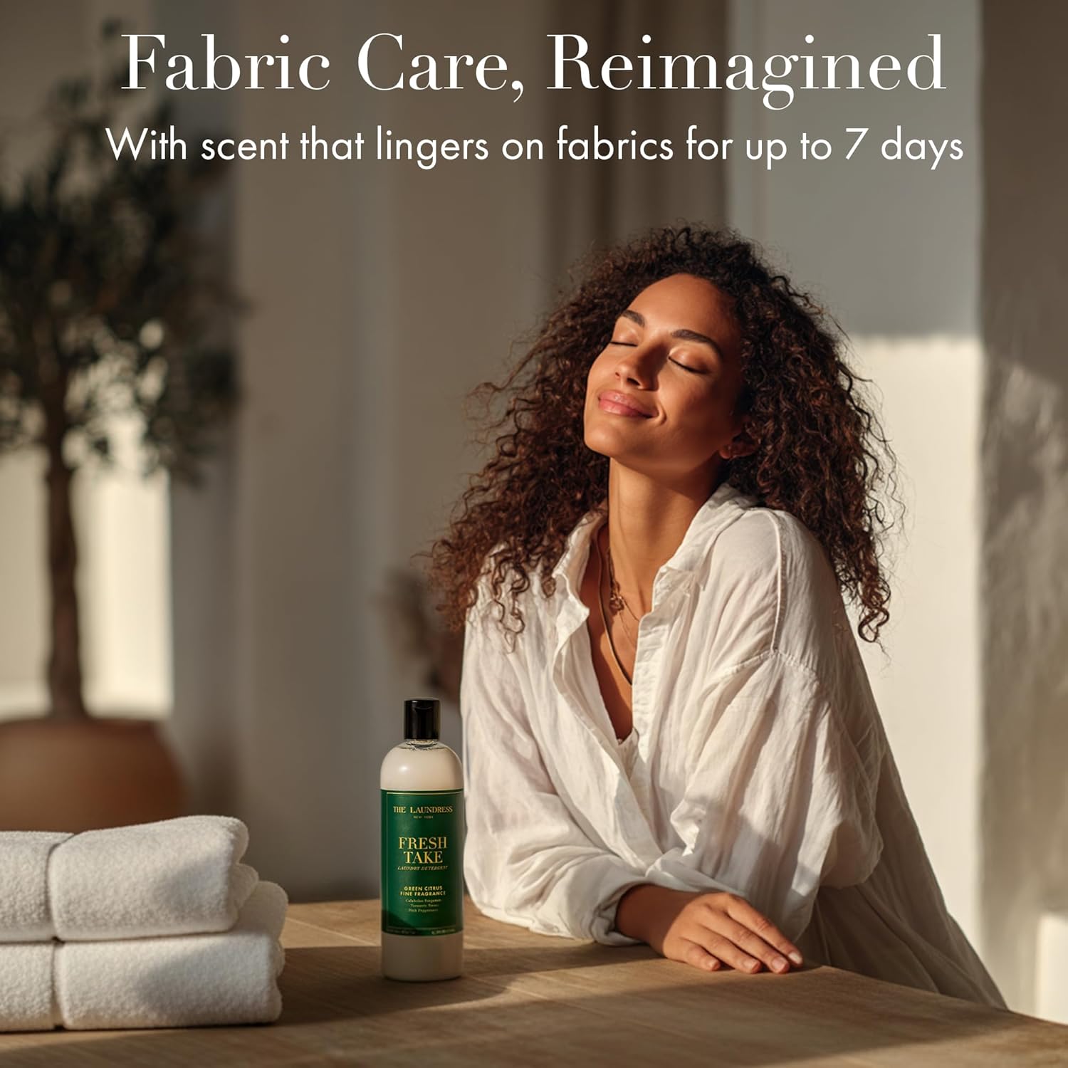 The Laundress Fresh Take Luxury Laundry Detergent, Long-Lasting Green Citrus Fragrance up to 7 Days of Scent, BioRadiance Enzyme Technology, Keep Clothes Vibrant for Longer, USDA Biobased, 15 Loads - Image 3