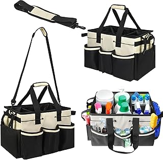 Carrinho organizador de limpeza profissional