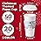 Fit Meal Prep 50 Pack 20 oz Christmas Disposable Coffee Cups with Lids, Sleeves, Leak-Proof To Go Coffee Cups with Lids, Durable Holiday Hot Paper Cups for Home, Office, Party, Business