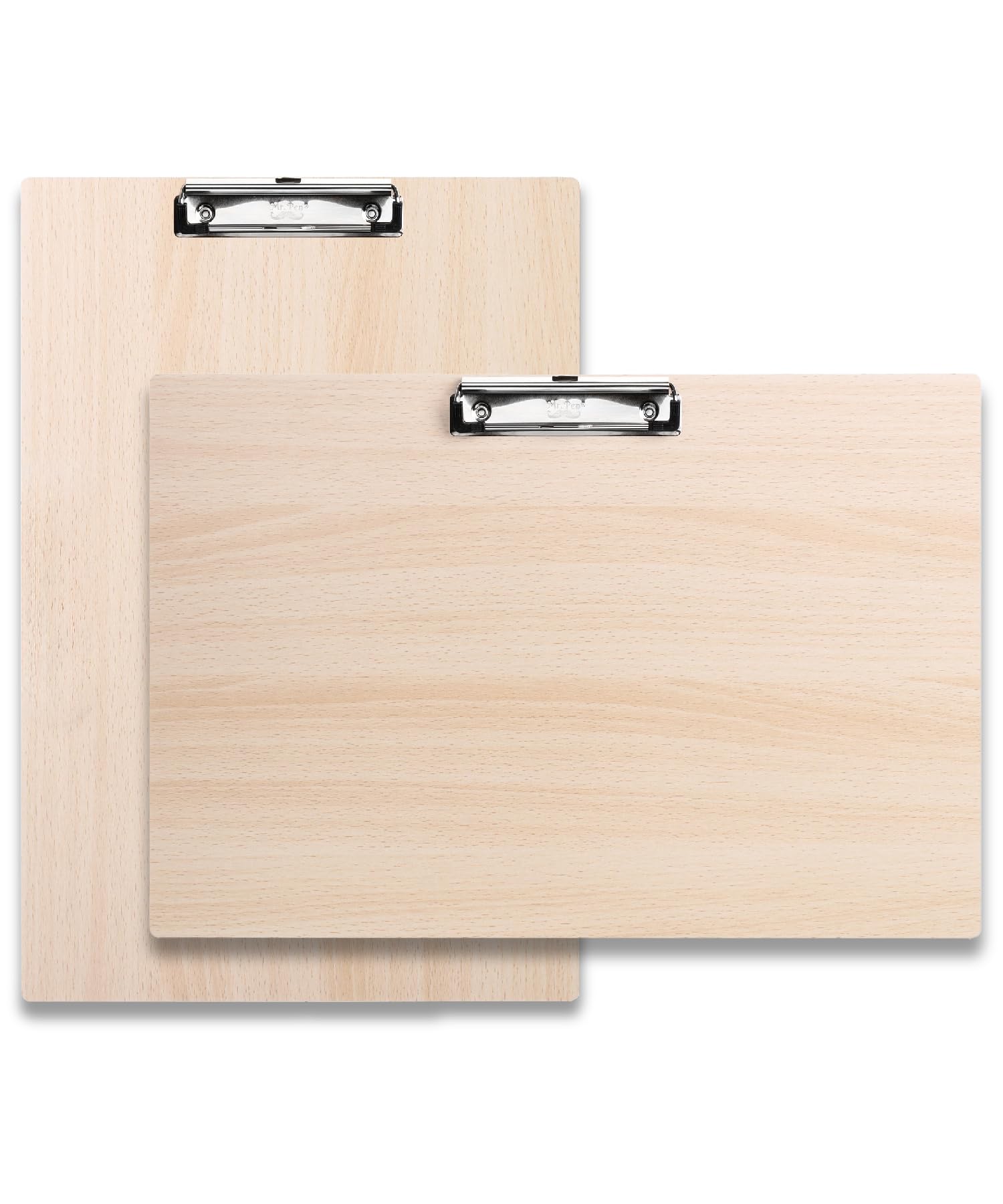 Mr. Pen 2 Pack 11.5x17 Inches Vertical & Horizontal Wooden Clipboard, Extra Large Art & Drawing Board