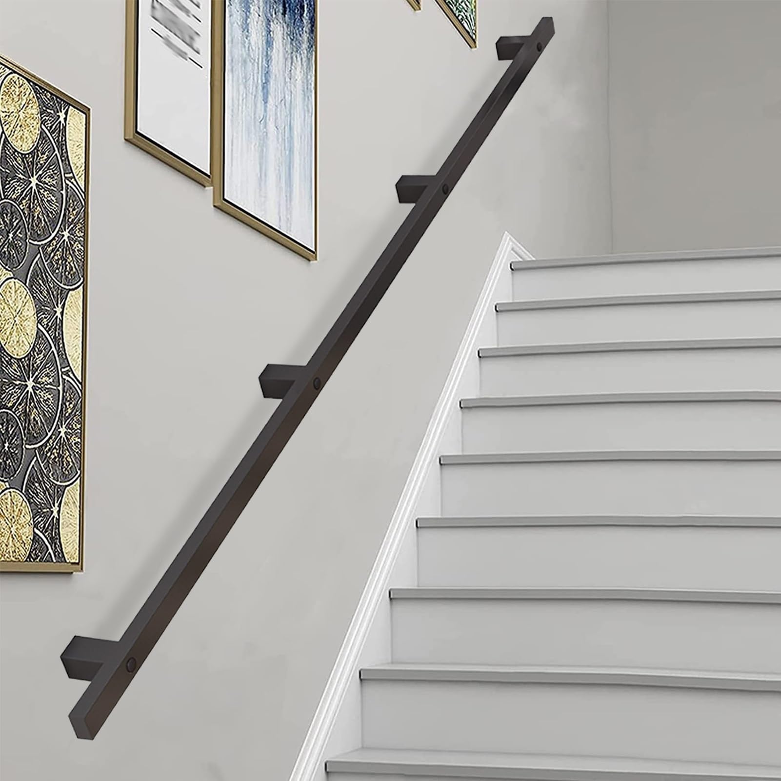 Rampe d'escalier design pour sécuriser vos marches de jardin ou de terrasse
