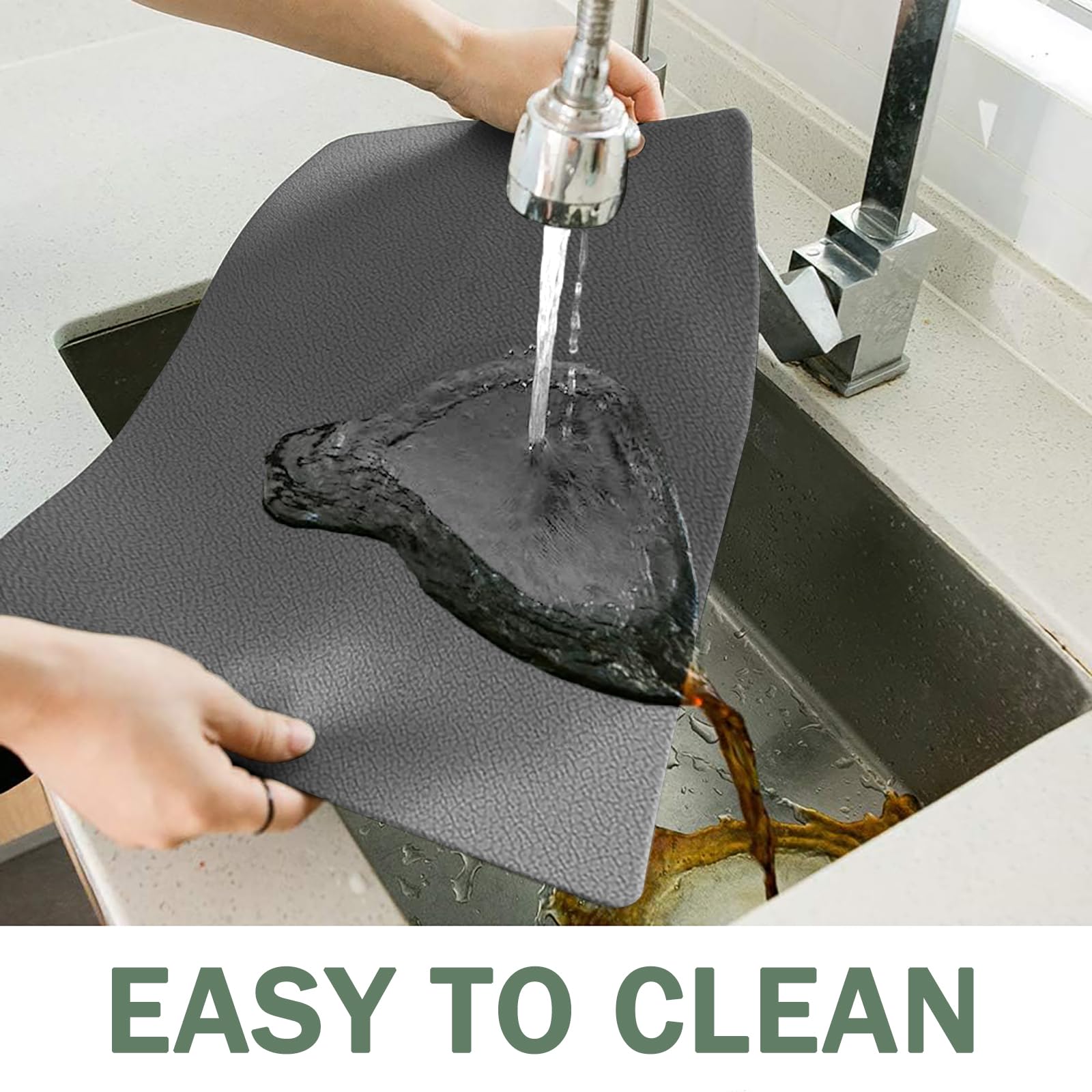 Juego de 6 manteles individuales de silicona y posavasos lavables, resistentes al calor, 232.2 °C, manteles individuales antideslizantes para el hogar, hotel, cocina interior, exterior, mesa