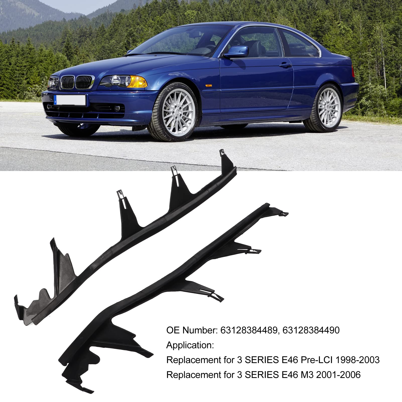 Amazon | 1 ペアの車のヘッドライトカバーガスケット - 3