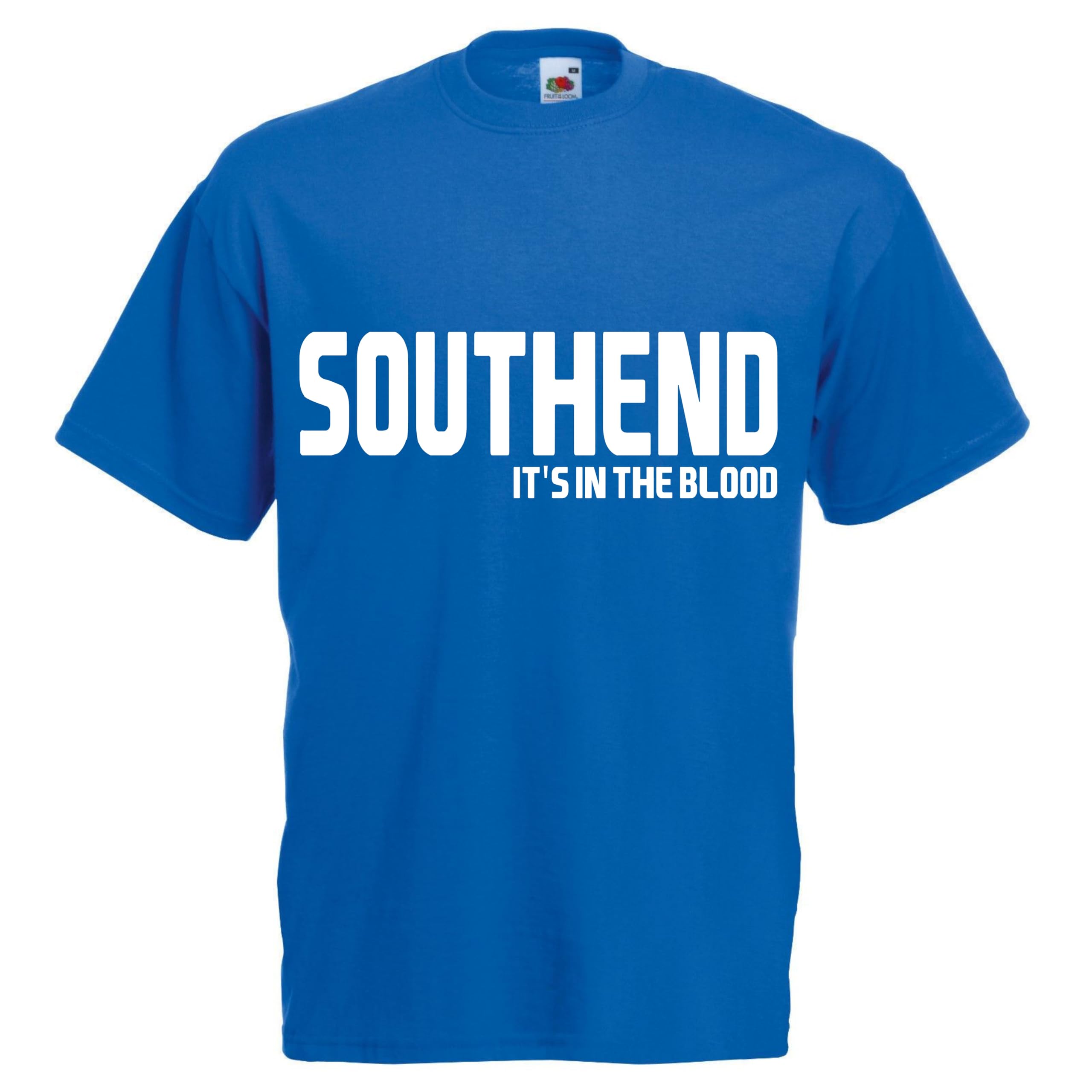 It's in The Blood Southend Tshirt top Football Gift Premium Clothing Black