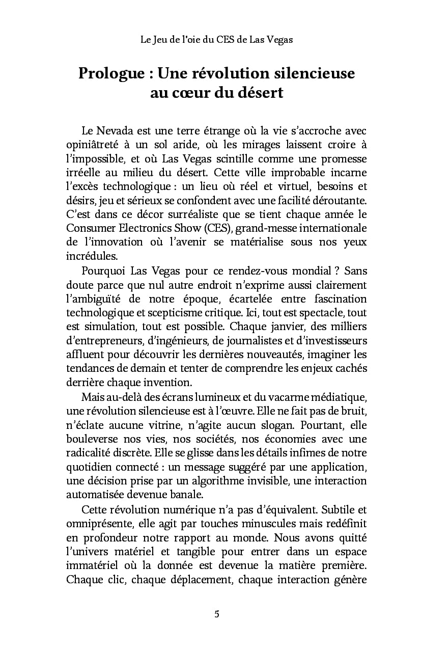 Le Jeu de l'oie du CES de Las Vegas      Paperback – October 20, 2025