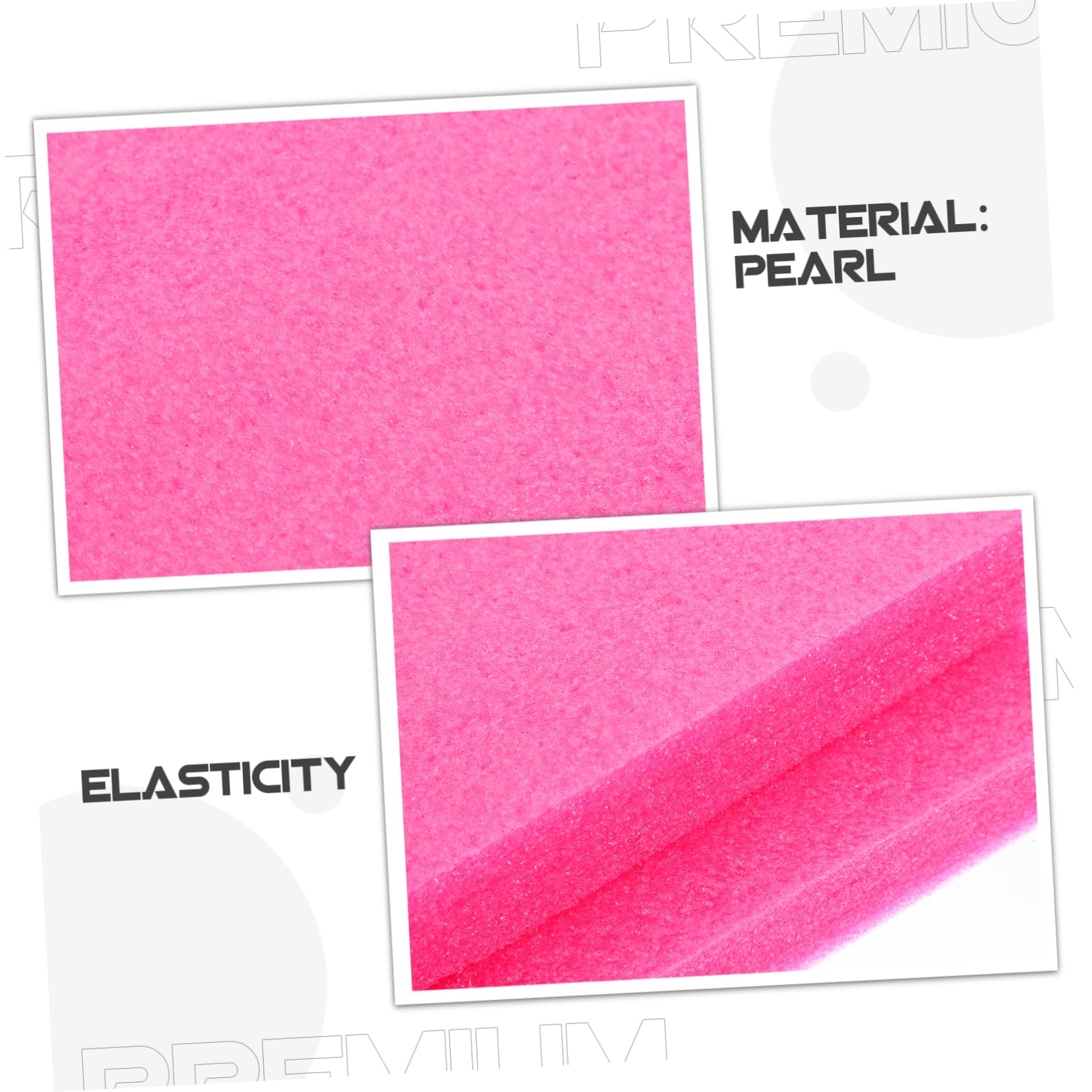 Uonlytech 2pièces Mousse Coton Perlé Doublures Pour Protection Des Articles Avec Mousse Flexible Et Légère