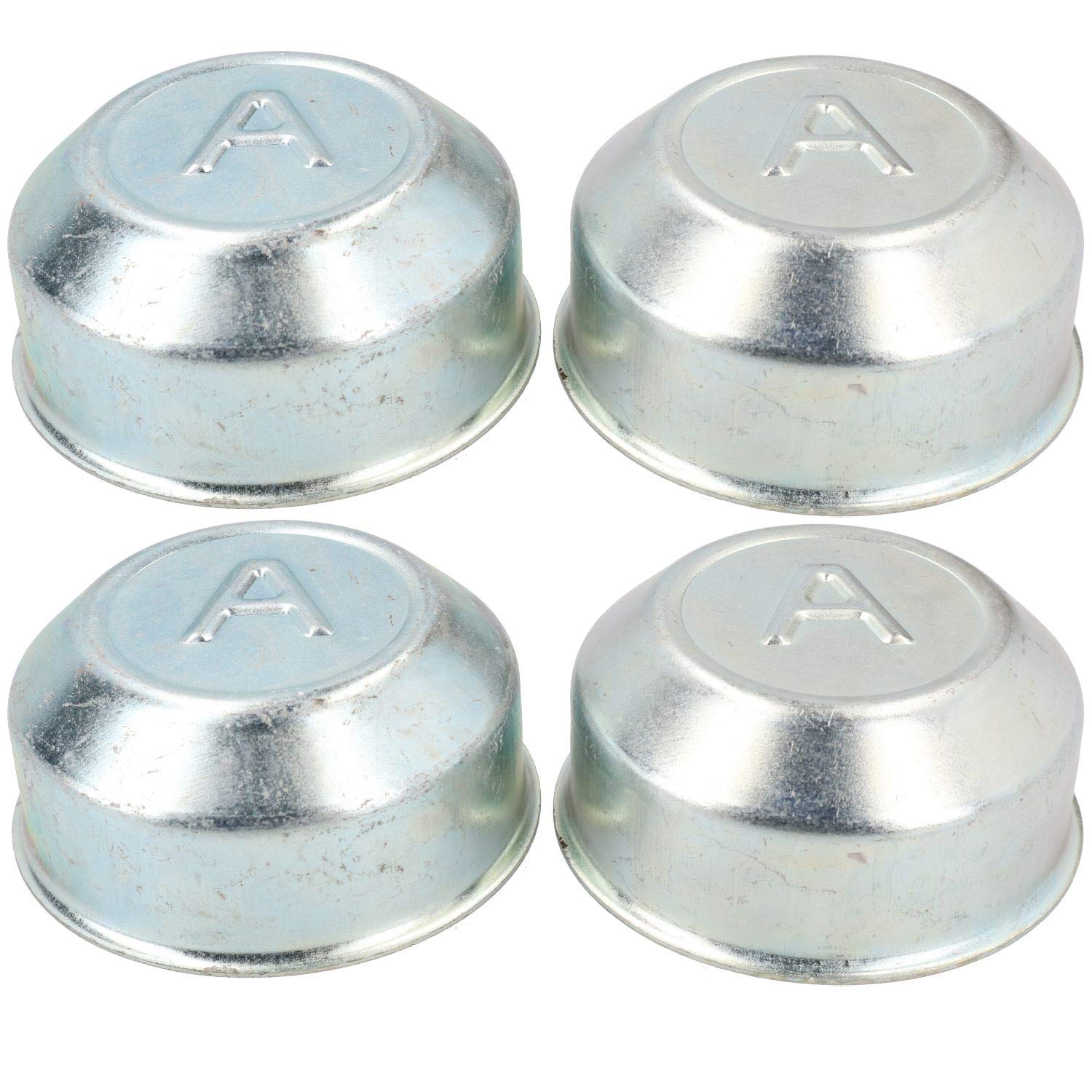 AB Tools4 Pack 82mm Avonride Dust Cap Wheel Hub Trailer Bearing Grease Cover