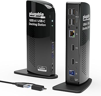 Amazon.com: Plugable Universal Laptop Docking Station Dual HDMI Amazon.com: Plugable Universal Laptop Docking Station Dual HDMI