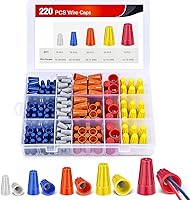 Vista 15 de Nilight Kit surtido de terminales aislados con grifo T y cable sin soldadura de empalme rápido, 100 unidades 22-18 18-14 12-10 AWG T Tap