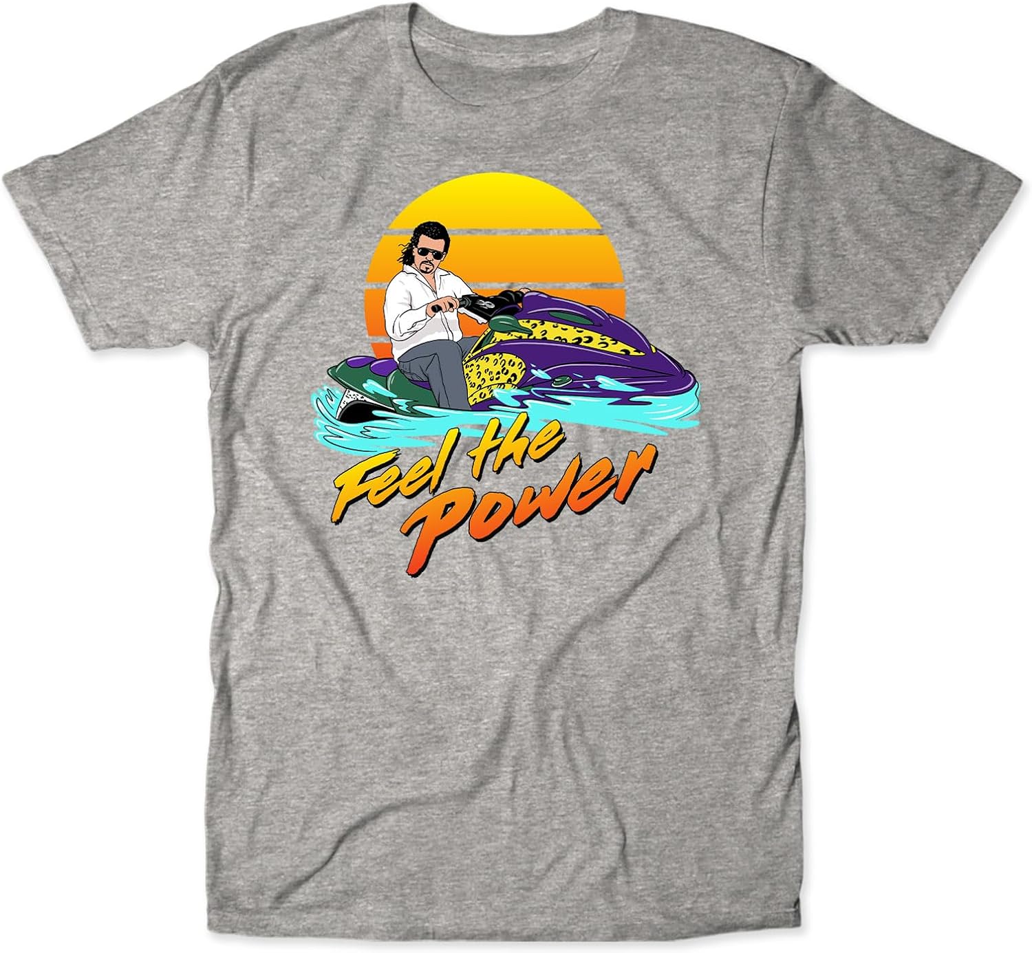Kenny Powers Feel The Power Funny Eastbound and Down Comedy TV Show T-Shirt