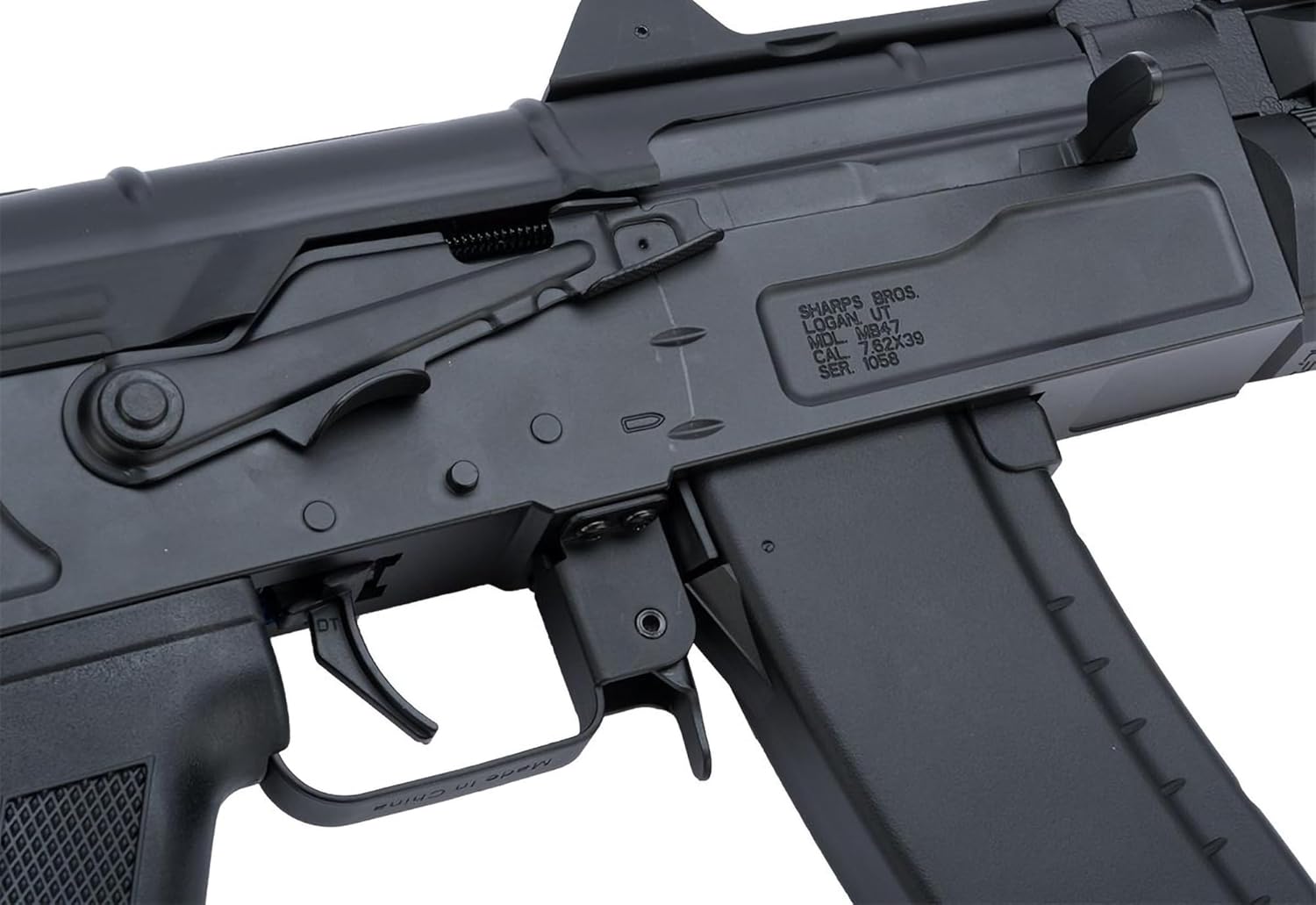 Evike Airsoft - EMG Helios Sharps Bros. / SLR Rifleworks Licensed MB47 Solo AEG Airsoft (Model: 5.4" Handguard)