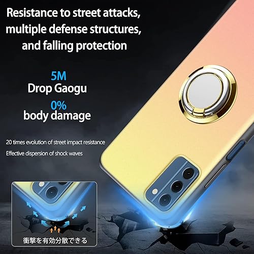 Miniatura 3 de Funda para Nokia G300 Funda Ocultar Telescópica Plegable Kickstand Cubierta Protectora a Prueba de Golpes con 1 Protector de Pantalla Esquinas