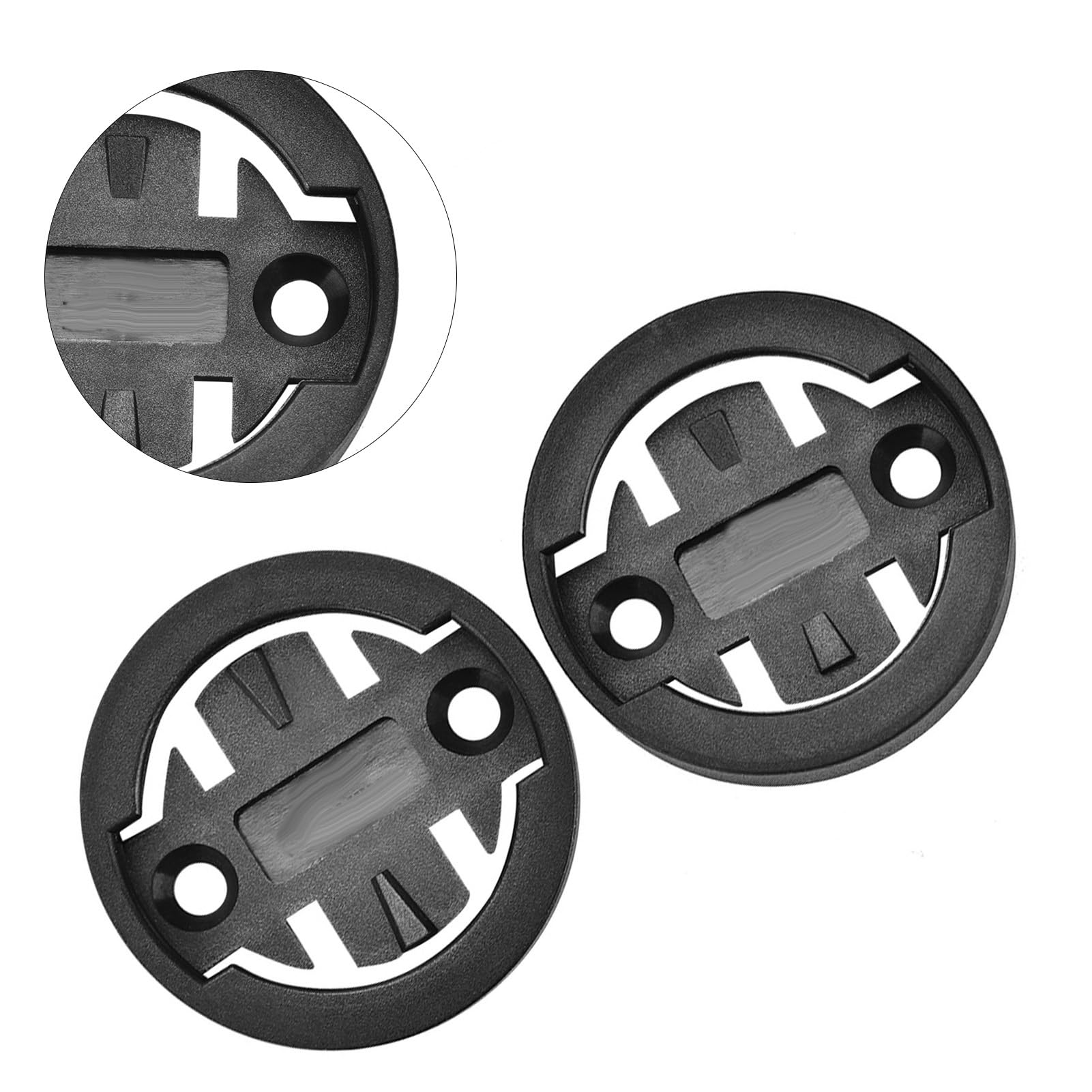 Yosoo Computer Holder Bracket Stopwatch Support Bryton Aluminum Alloy Plastic 1000 820 810 800 520 510 500 200 R530 R330 R310 R100 (Black)