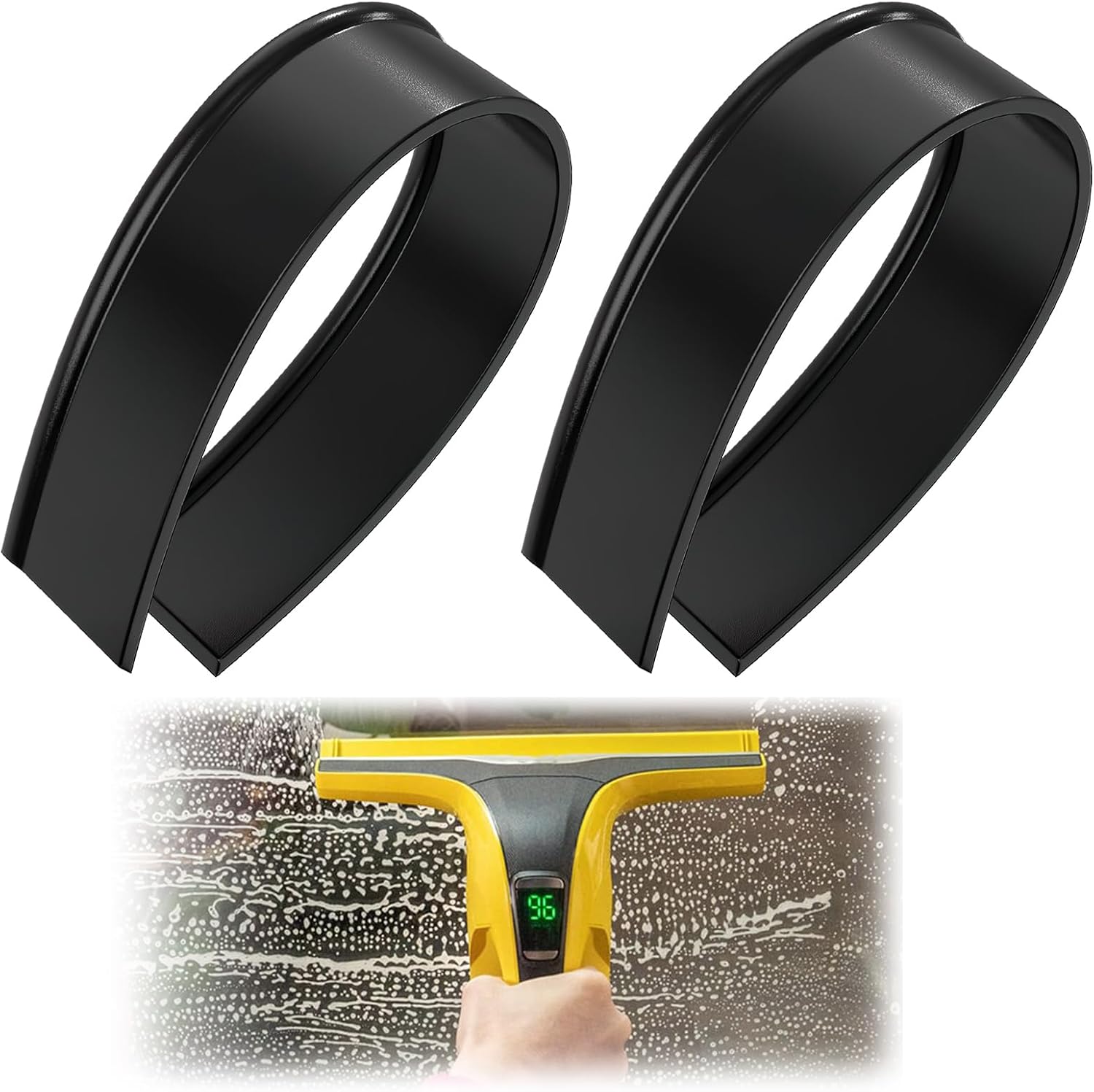 Replacement Blades for Karcher Window Vac 2 Pack 280mm Rubber