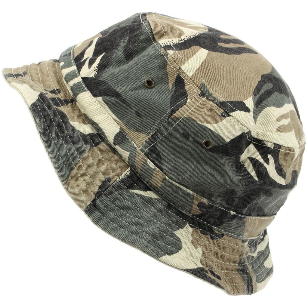 HawkinsReversible Camouflage Bucket Hat - Camouflage