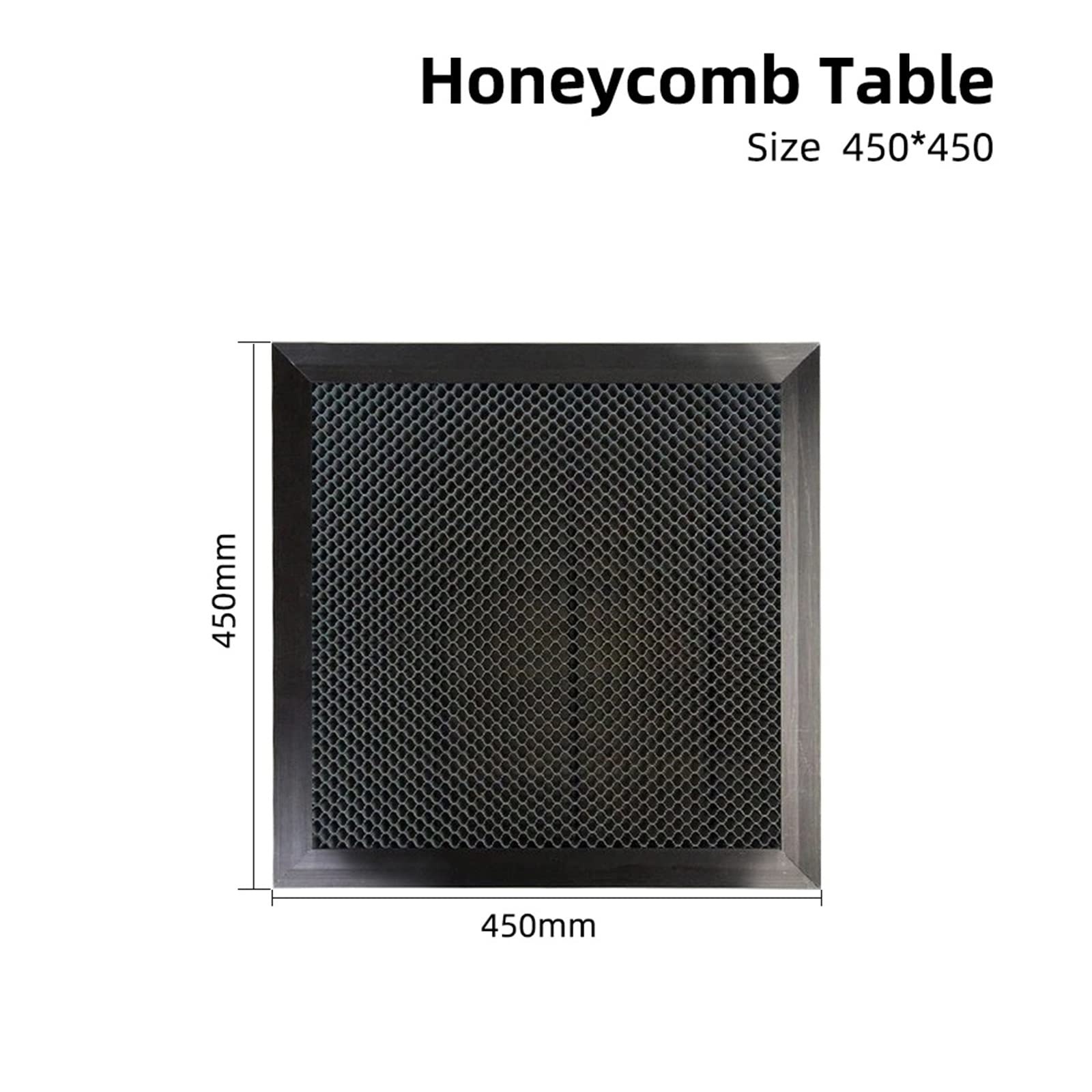 450x450mm Honeycomb Working Table Customizable Size Board Platform Laser Parts for CO2 Laser Engraver Cutting Machine(Hole 9.5mm)