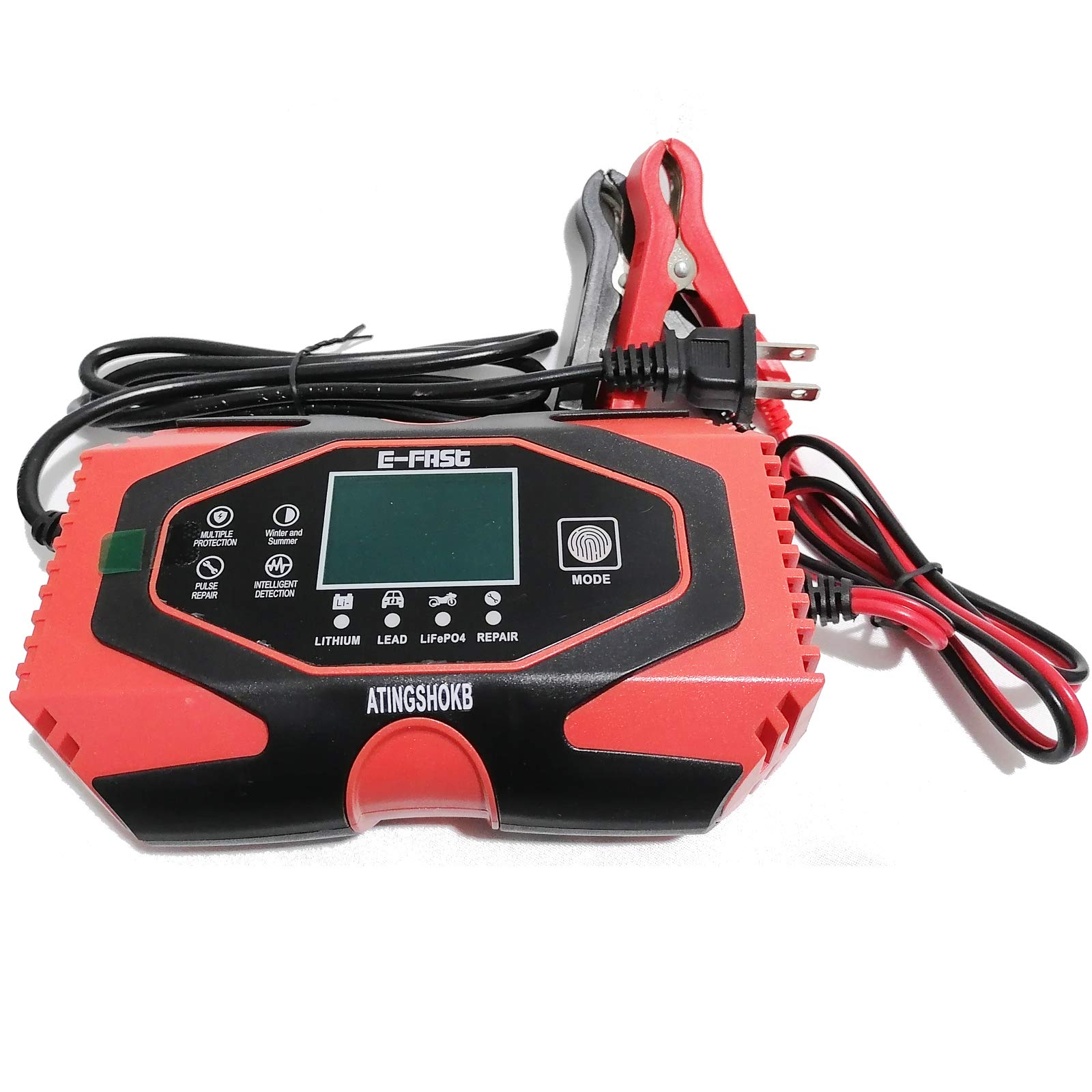 Buy ATINGSHOKB 12V 24V Automatic Battery Charger Maintainer Smart 7