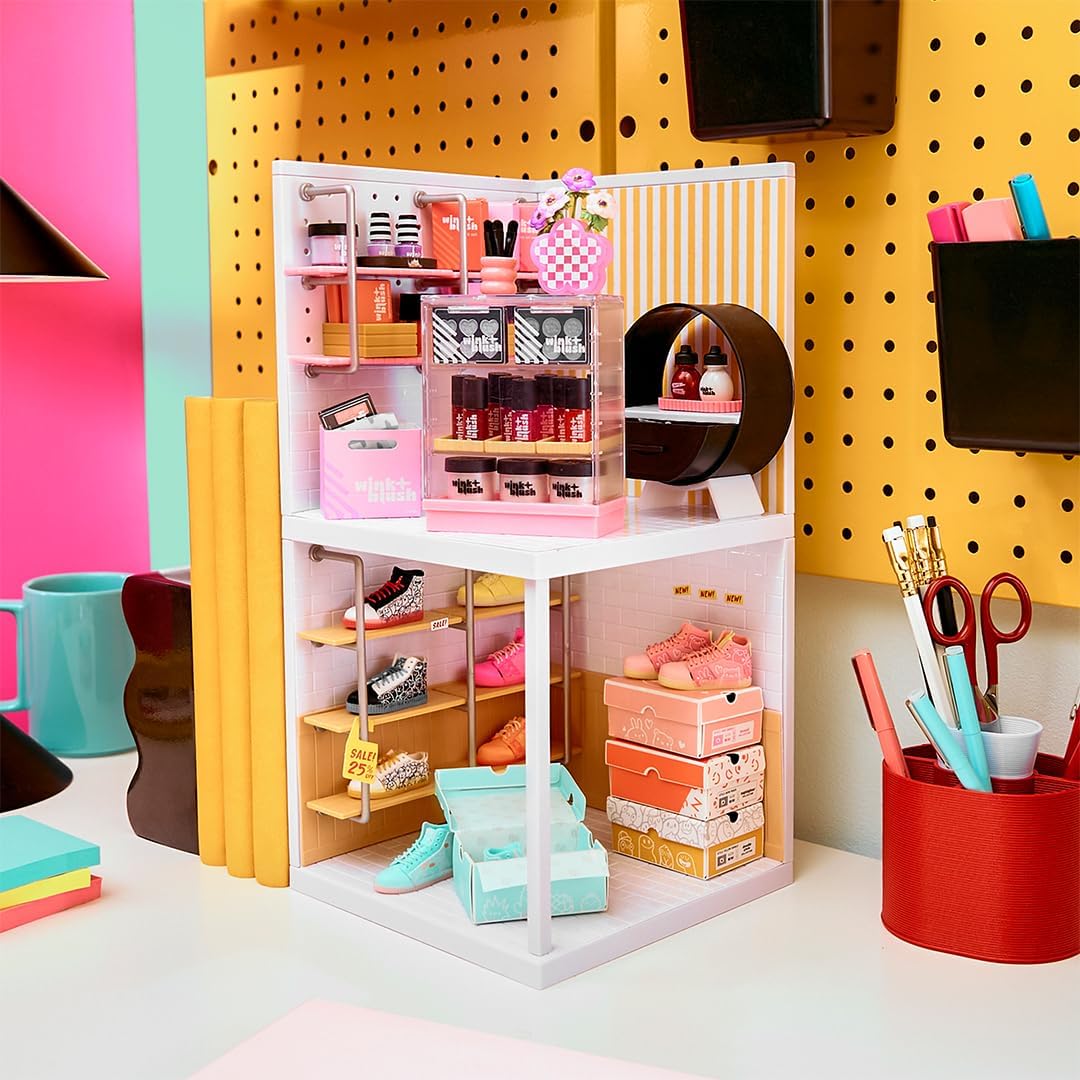 MGA's Miniverse Make It Mini Spaces Pizza Shop, Building Set, Customize, DIY Crafts, Rooms, Hobby, Collectors, Display, Gifts, 8+ - Image 9