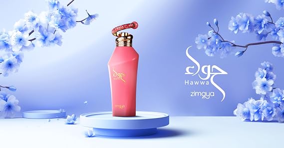zimaya Hawwa Pink Eau De Parfum Floral Fragrance for Women, 3.4 Fl. Oz