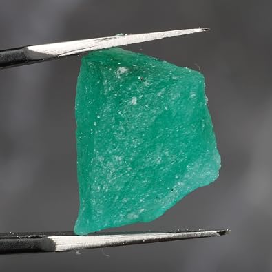 REAL-GEMS Natural Green Emerald 14 Ct. Crystal Healing Raw Rough Loose Gemstone AXF-691