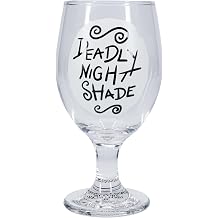 Nightmare Before Christmas Gl hendes Glas im Dunkeln - Offiziell lizenziert T dliche Nachtschatten-Tasse f r Halloween & Jack Skellington-Fans 350 ml 118 Fl Oz