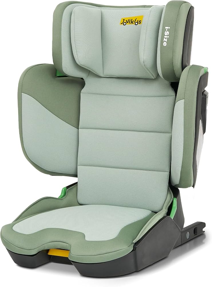 未使用　Jovikids 折りたたみ ジュニアシート Amazon | Jovikids 折りたたみのジュニアシート ISOFIX、i-Size