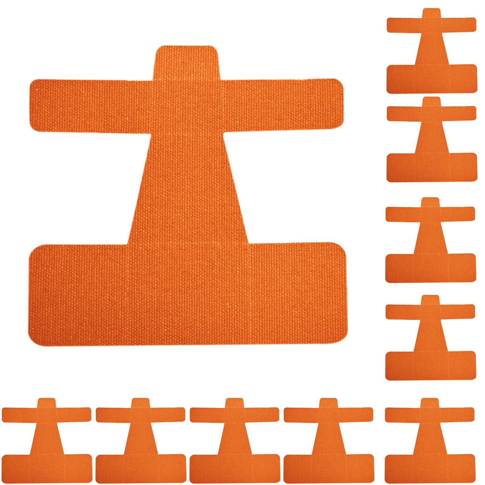 Bande De Kinésiologie Prédécoupée, Sangles De Soutien Du Gros Orteil, Bande Respirante Sans Latex For Une Protection Quotidienne Contre L'usure(Orange,100PCS)