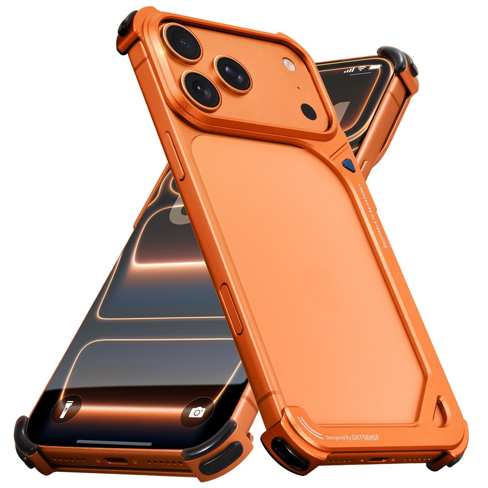 Coque iPhone 17 Pro dissipation thermique naturelle grâce au châssis ouvert métallique