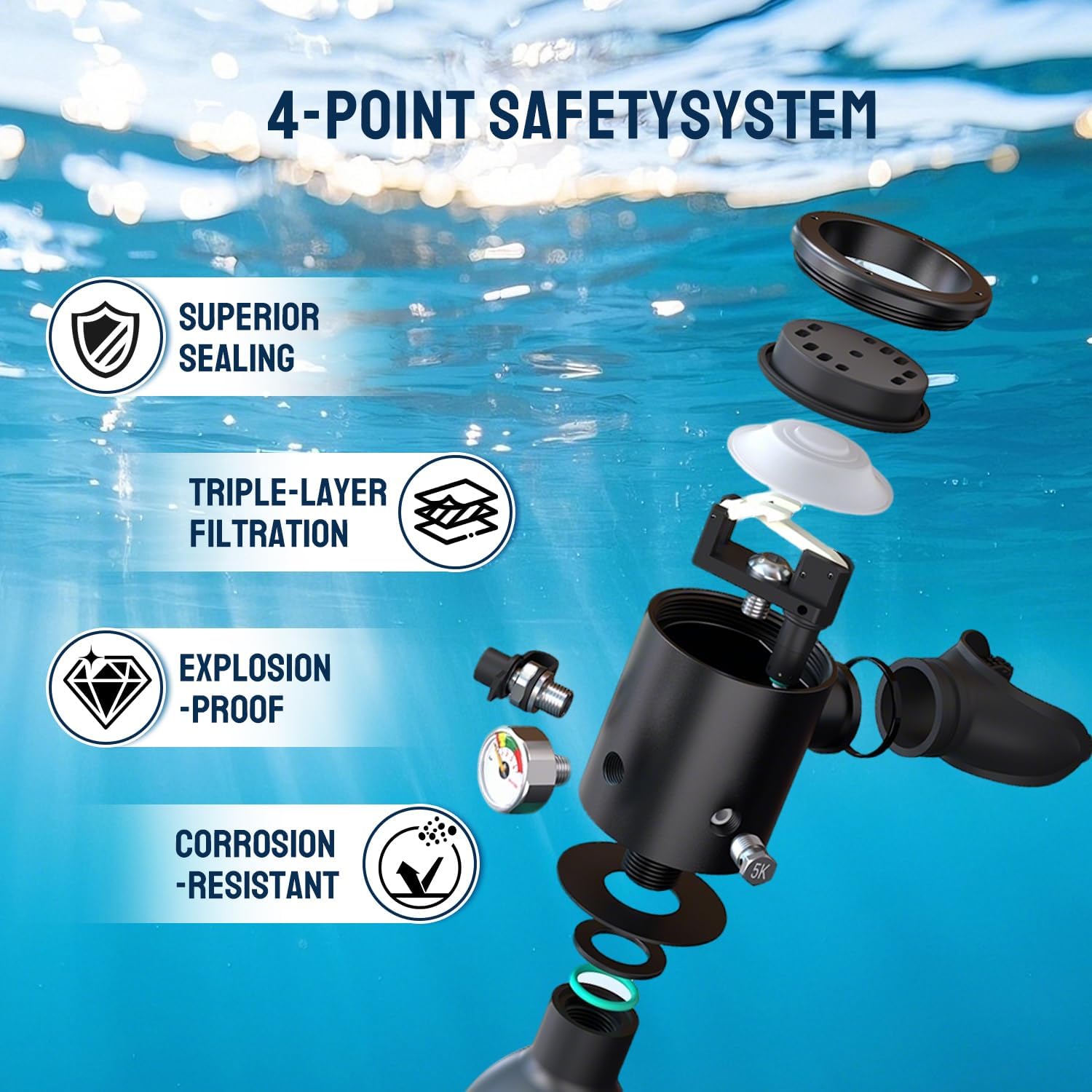 0.5L Diving Tank