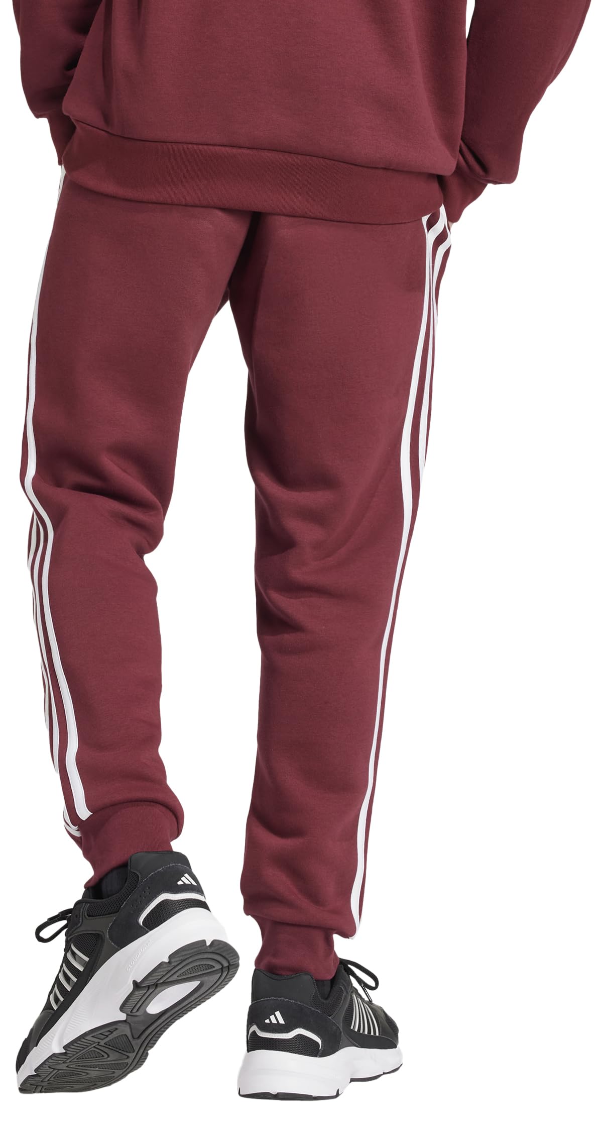 adidas Essentials - Pantalones de Rizo Francés con 3 Rayas - Pantalón Deportivo Hombre