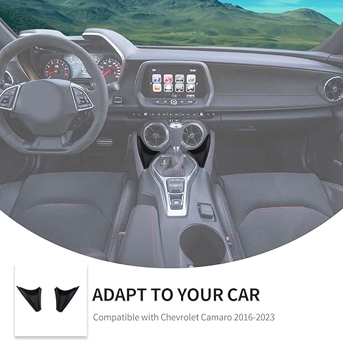 Miniatura 7 de Linskip Organizador de almacenamiento de consola central compatible con Chevrolet Camaro 2016-2023 2024, para bandeja de almacenamiento de palanca